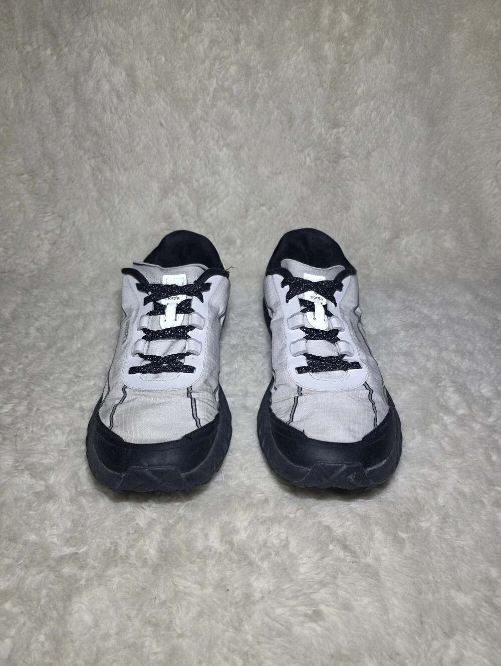 Norda 002 Summit White Black Trail Running Shoes Dyneema Men’s 8.5 / W 10 - Picture 4 of 9